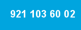 921 103 60 02